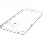 Wholesale Samsung Galaxy S6 Edge Plus Crystal Clear Gummy Hybrid Case (Clear)